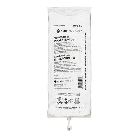 WATER ST 4 INHALATION DEHPFREE BG USP 100ML 14BG/CS