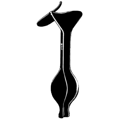 Sklar Black Laser Auvard Weighted Vaginal Speculum - 90-9109