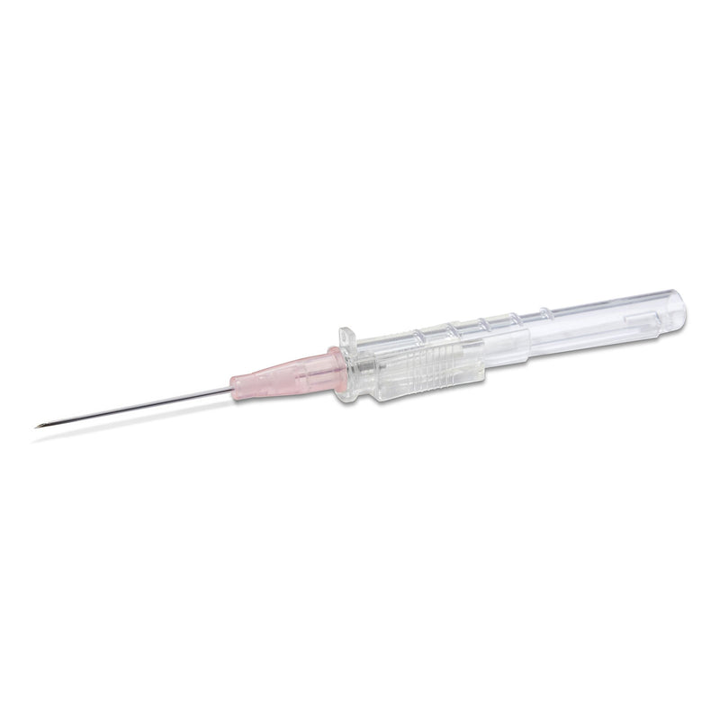 Peripheral IV Catheter Prevent SLS 20 Gauge 1-1/4 Inch Polyurethane Straight Hub Non Blood Control Sliding Safety 