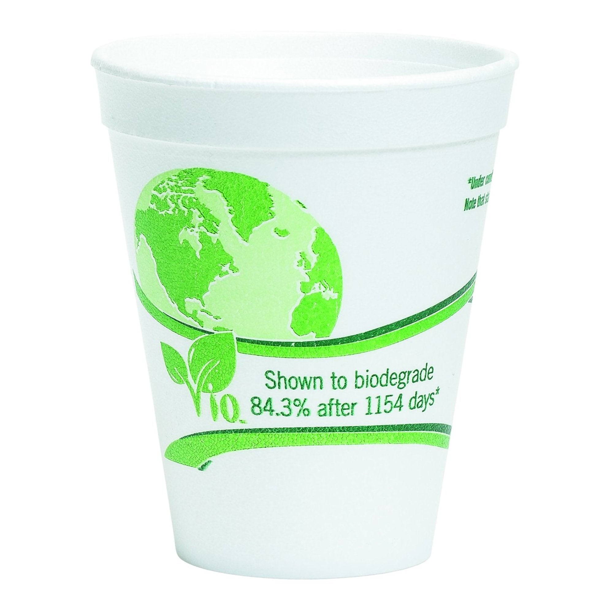 Drinking Cup WinCup 10 oz. Styrofoam White Disposable 