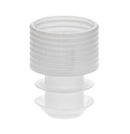 CAP FLANGED PLUG 12MM PE NATRL100/PK