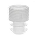 CAP FLANGED PLUG 12MM PE NATRL100/PK