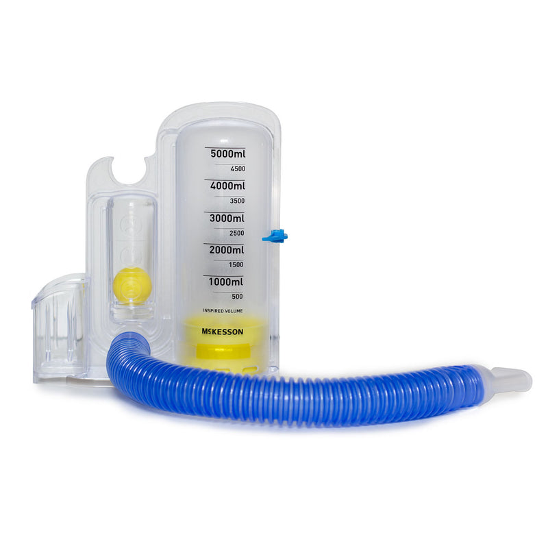 Volumetric Incentive Spirometer McKesson LUMEON Adult 5000 mL Without One Way Valve (Case of 12)