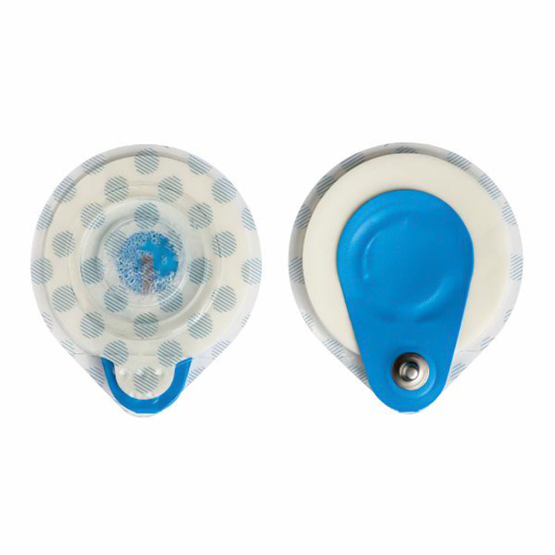 ECG Stress Electrode BlueSensor R Offset Snap Connector Wet Gel Foam Backing Adult Non-Radiolucent 4 per Pack (Box of 500)
