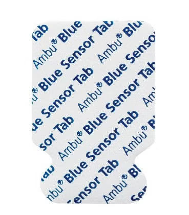 ECG Resting Electrode BlueSensor 2300 Tab Connector Solid Gel Polymer Backing Adult Radiolucent 10 per Pack (Box of 500)