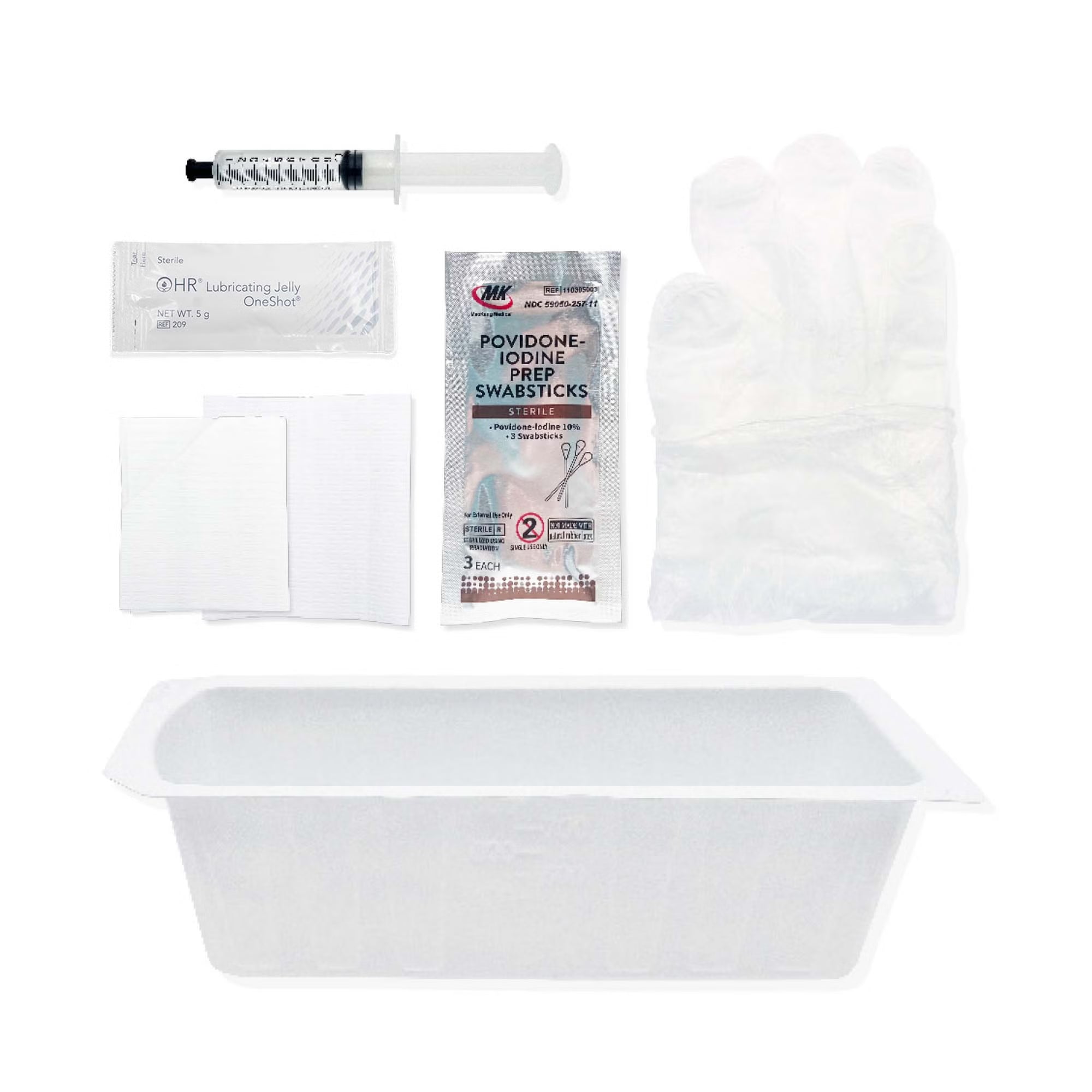 Catheter Insertion Tray TruAdvance Foley Without Catheter Without Catheter