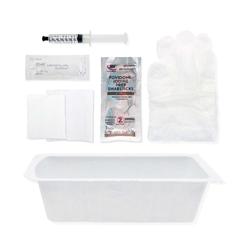 Catheter Insertion Tray TruAdvance Foley Without Catheter Without Catheter (Case of 20)