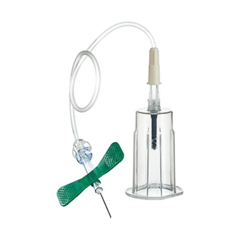 Vacuette Blood Collection Set with Holder 21 Gauge 3/4 Inch Needle Length Safety Needle 7-1/2 Inch Tubing Sterile 