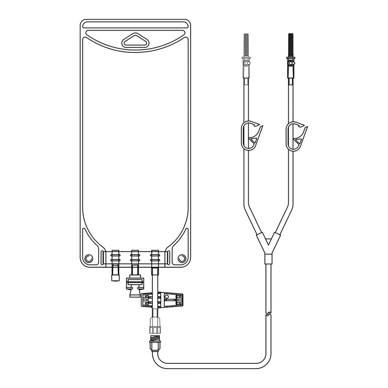 EVA Empty Bag McKesson 1,000 mL Gravity