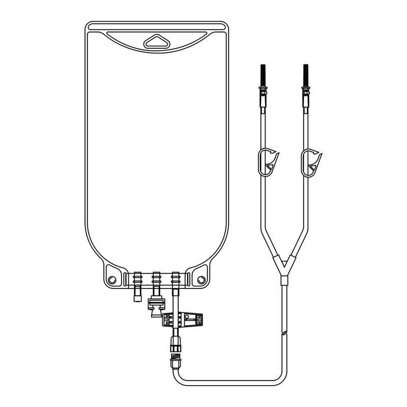 EVA Empty Bag McKesson 2,000 mL Gravity (Case of 50)
