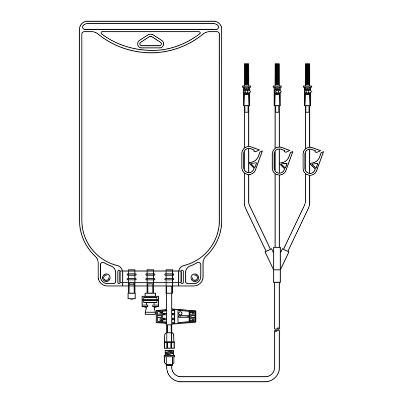 EVA Empty Bag McKesson 2,000 mL Gravity (Case of 50)