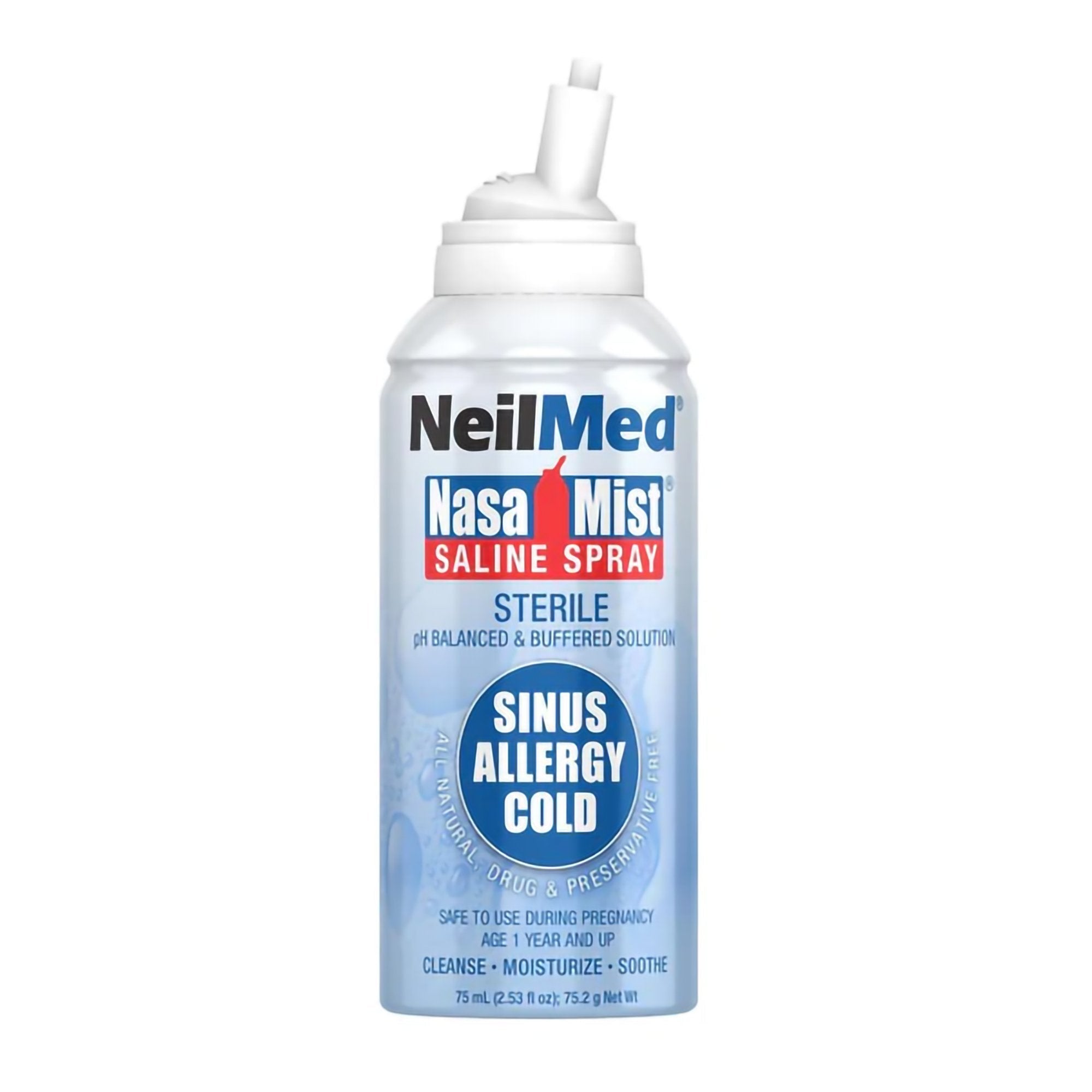 Sinus Relief NasaMist Isotonic 0.09% Strength Spray 75 mL 