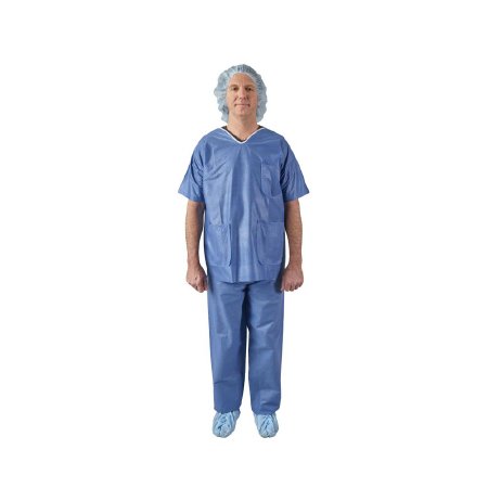 SCRUB SHIRT BLU XXL48/CS