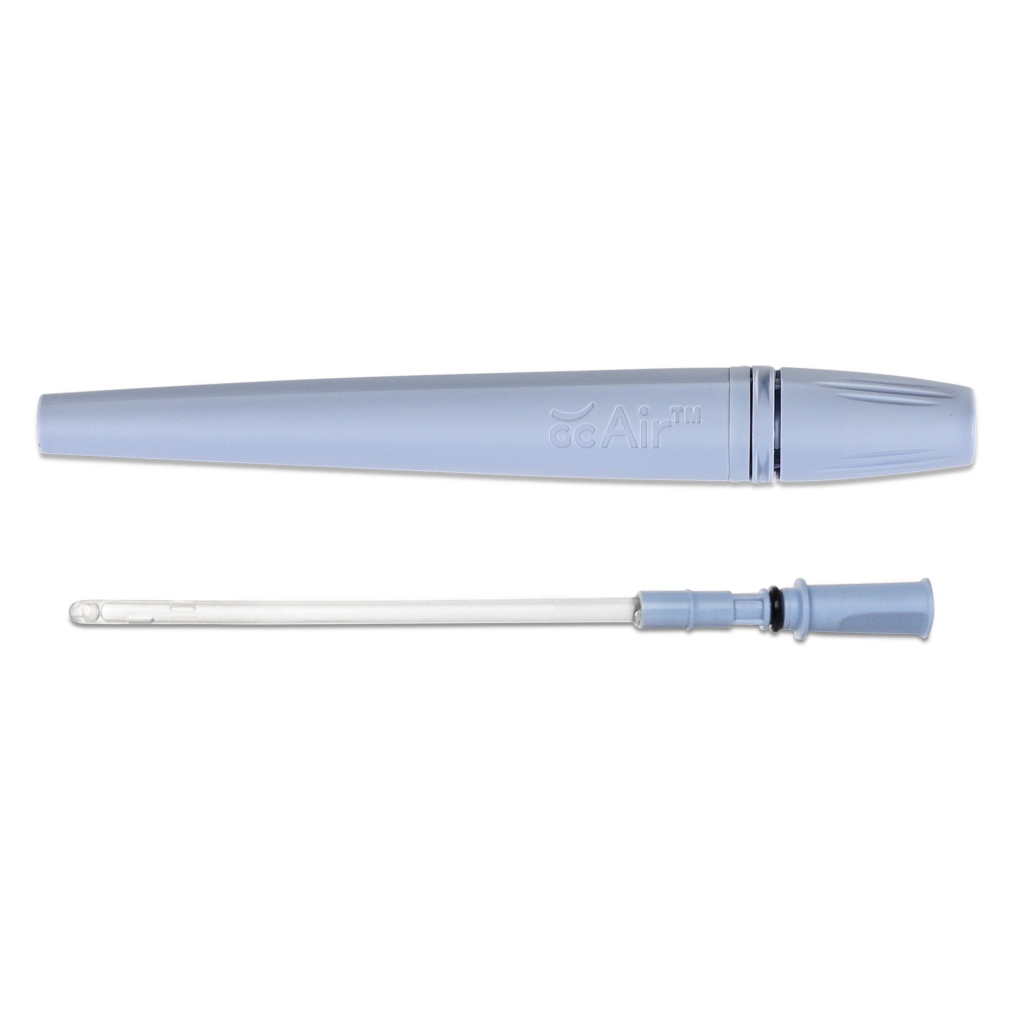 Urethral Catheter GentleCath Air Straight Tip Hydrophilic Coated PVC 12 Fr. 8 Inch Length (Box of 30)