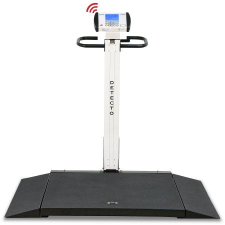 SCALE WHLCHAIR W/MEDVUE ANLYZRPRTABL VERT FLD 1000LB (DROP)