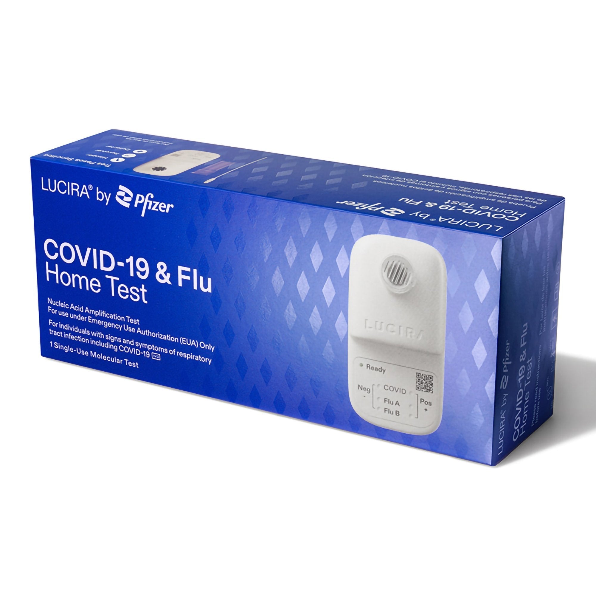 Respiratory Test Kit Lucira COVID-19 and Flu Home Test 1 Test per Kit 