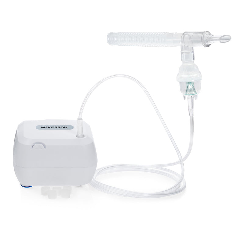 Compressor Nebulizer System McKesson Brand Small Volume Medication Cup Adult / Pediatric Mouthpiece Delivery 