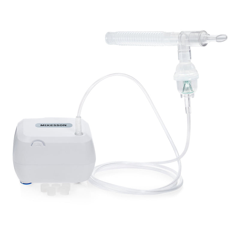 Compressor Nebulizer System McKesson Brand Small Volume Medication Cup Adult / Pediatric Mouthpiece Delivery 