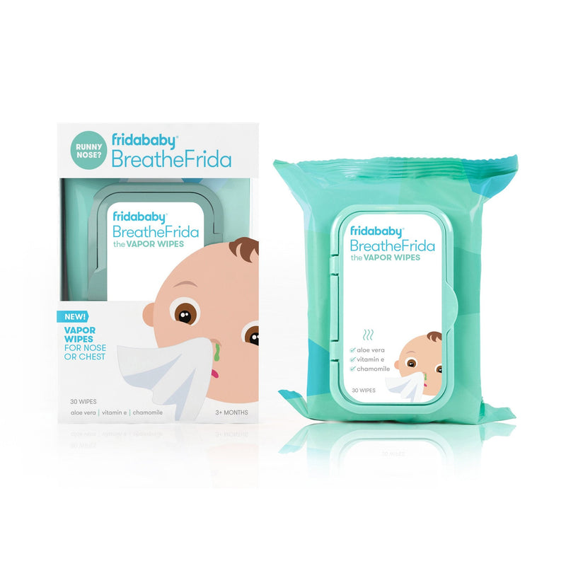 Cough and Cold Relief frida baby BreatheFrida Wipe 30 Count 