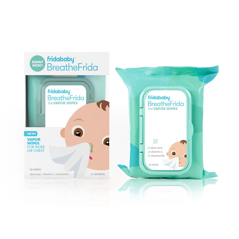 Cough and Cold Relief frida baby BreatheFrida Wipe 30 Count 