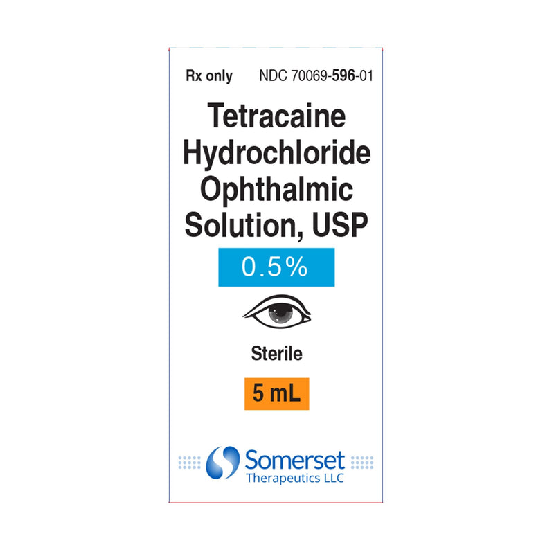 Tetracaine HCl 0.5% Solution 5 mL 