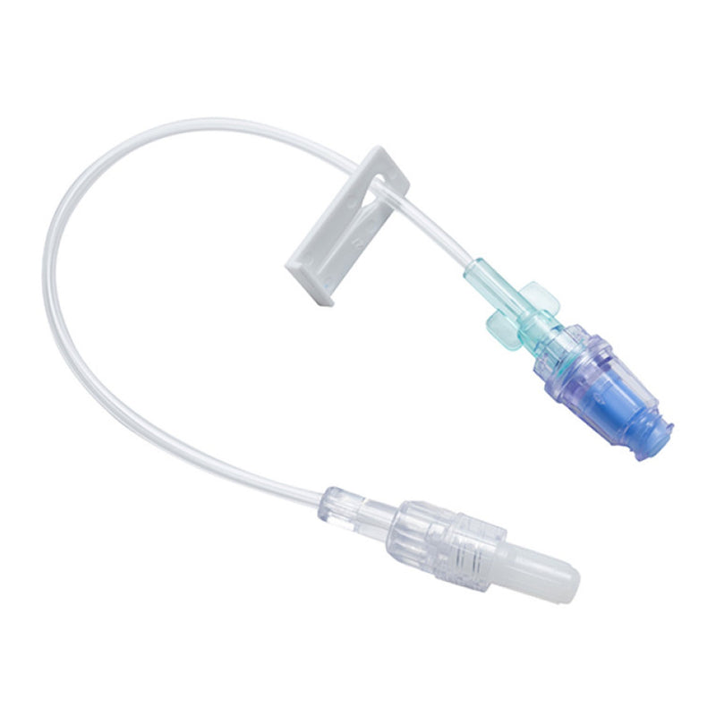 IV Extension Set TrueCare Needle-Free Port Mini Bore 7 Inch Tubing Without Filter Sterile