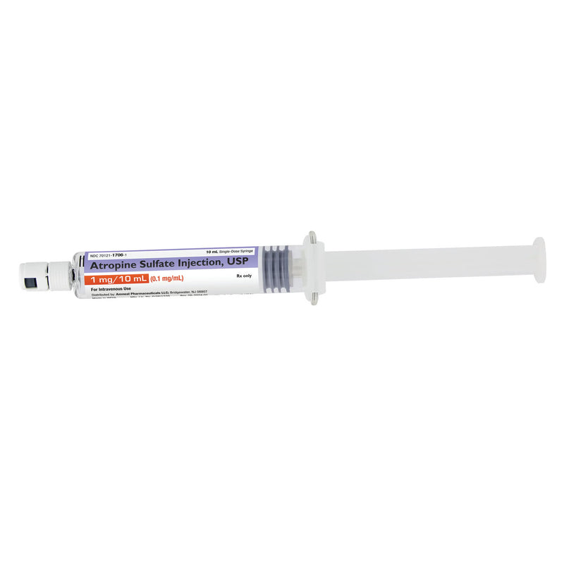 Atropine Sulfate, Preservative Free 0.1 mg / mL Injection 10 mL