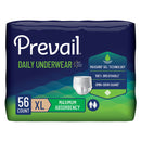 First Quality Products LLC Prevail Maximum Absorbent Underwear, Extra Large (4/CS) 