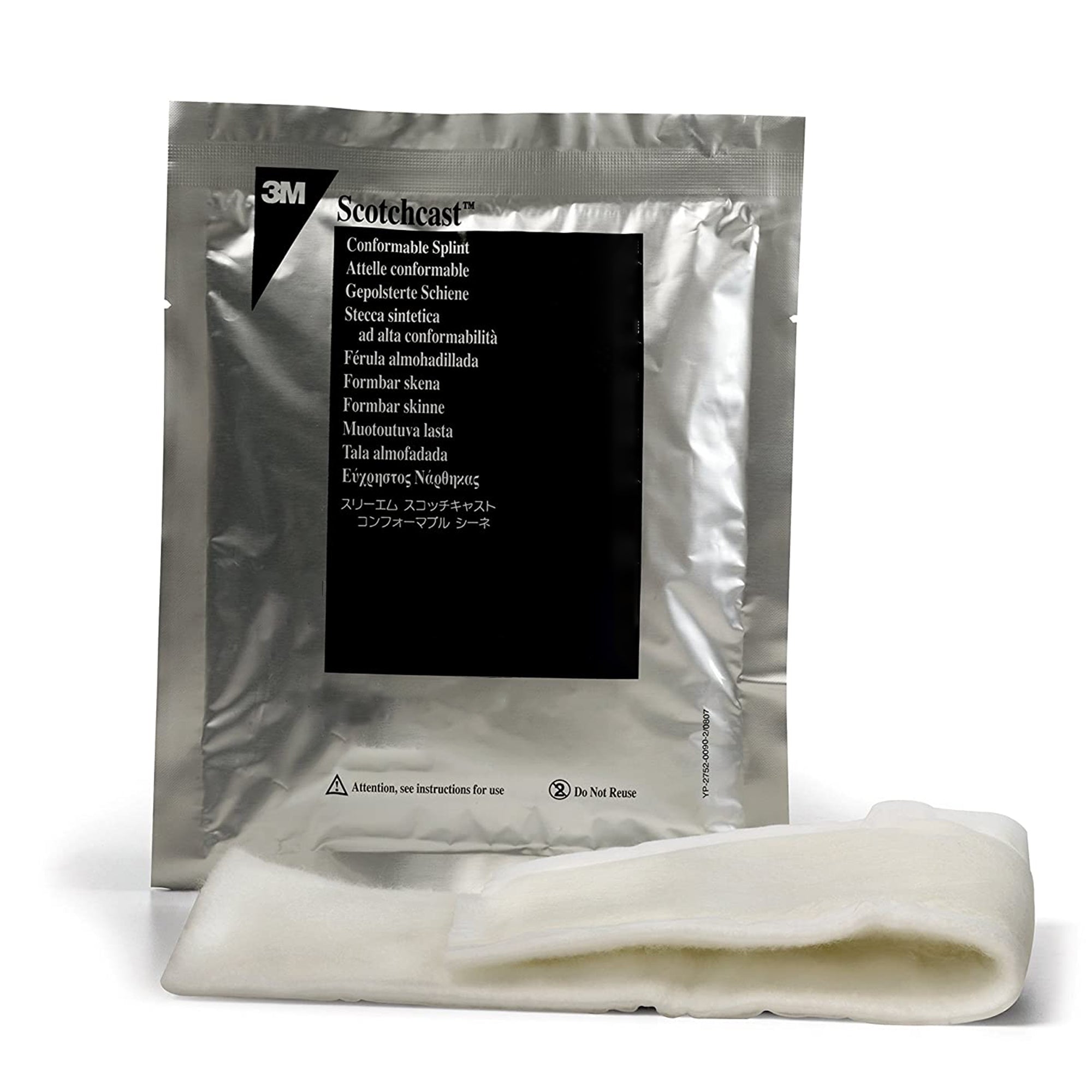 Solventum Corporation 3M Scotchcast Quick Step Double Sided Felt Padded Precut Splint, 2 x 10 Inch (10/CS) 
