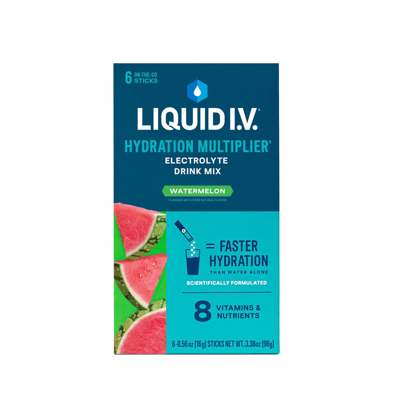 Oral Electrolyte Solution Liquid I.V. Hydration Multiplier Watermelon Flavor 0.56 oz. (72/CS)