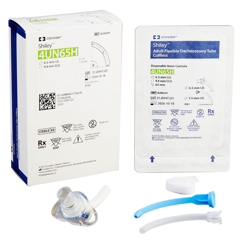 Uncuffed Tracheostomy Tube Shiley Adult 
