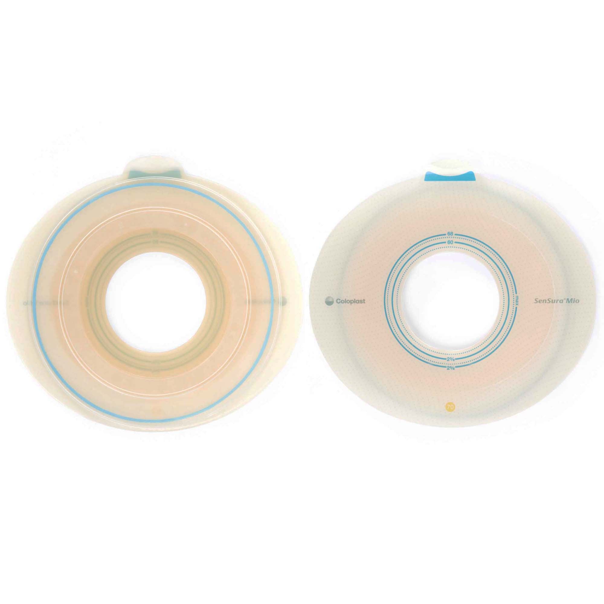 Coloplast SenSura Mio Flex Ostomy Barrier, 40 mm Stoma Opening, Red Color Match (5/BX) 