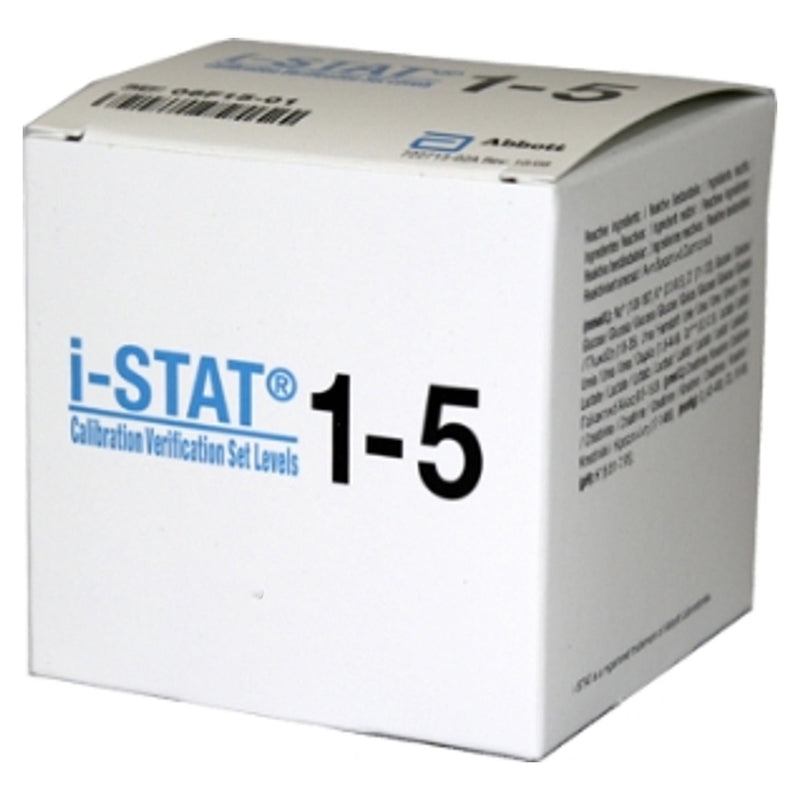 Calibration Verification Set i-STAT 20 X 1.7 mL For i-STAT Point-of-Care Analyzers (Box)