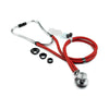 McKesson LUMEON Sprague Rappaport Stethoscope Double Lumen Red 641RGM (Each)