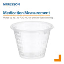 McKesson Graduated Medicine Cups (Case of 5000)