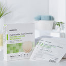 McKesson Silicone Adhesive with Border Silicone Foam Dressing, 7 x 7 Inch Sacral (Case of 200)