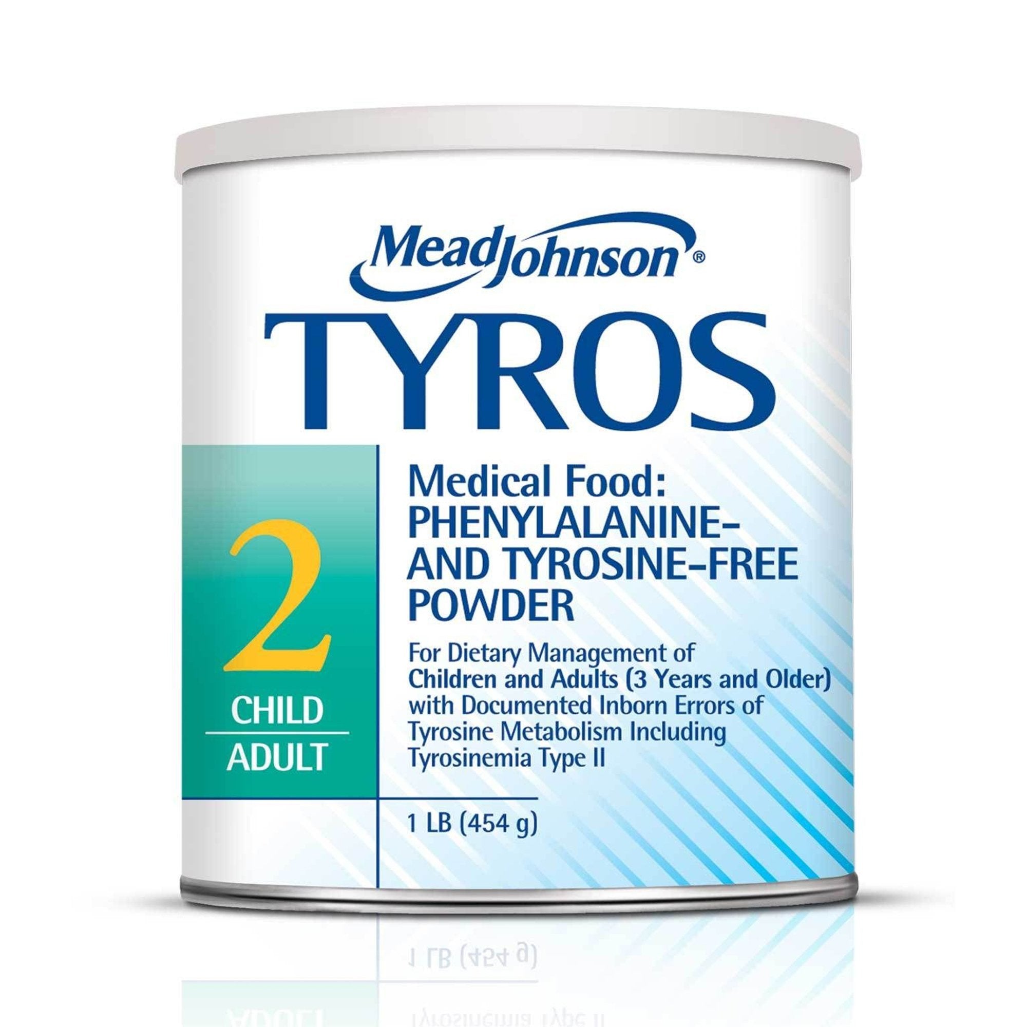 Mead Johnson Tyros 2 Medical Food for Management of Inborn Errors of Tyrosine Metabolism (6/CS) 