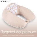 Kanjo Memory Foam Travel Acupressure Neck Pillow 