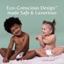 First Quality Products LLC Earth & Eden Sensitive Baby Diapers, Size 3 for Babies Weighing 16 – 28 lbs. (222/CS) 