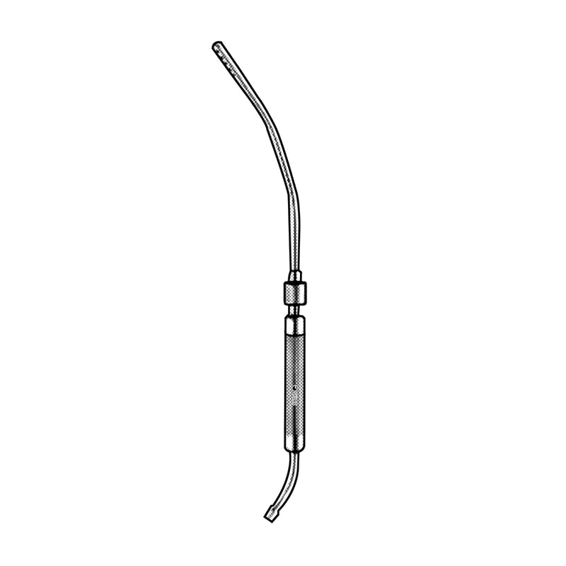 Sklar Cooley Suction Tube - 13-1/4", Curved - 07-1850