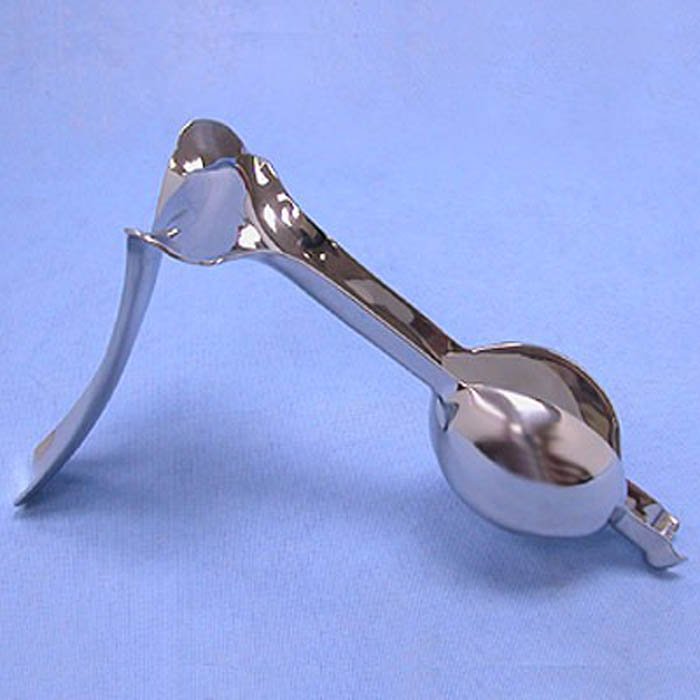 Vaginal Speculum/Retractor Sklar Steiner-Auvard NonSterile OR Grade Stainless Steel X-Long Single-ended Angled 90° Weighted 2.5 lbs. Reusable Without Light Source Capability 