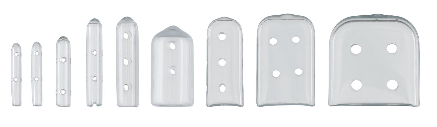Integra Lifesciences Instrument Tip Guard Tip-It 1/16 X 3/8 X 1 Inch, Size 7, Vented, Clear 