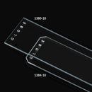 SLIDE WHT GLASS PLAINGROUND 72/BX 20BX/CS