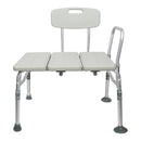McKesson Brand McKesson Aluminum Transfer Bench with Reversible Back