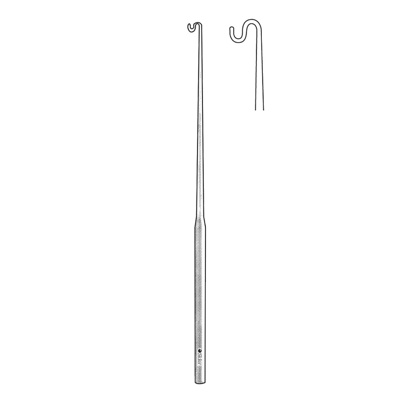 Sklar Benicke Retractor - 7-1/2", Blunt, 8mm, Delicate - 47-6002