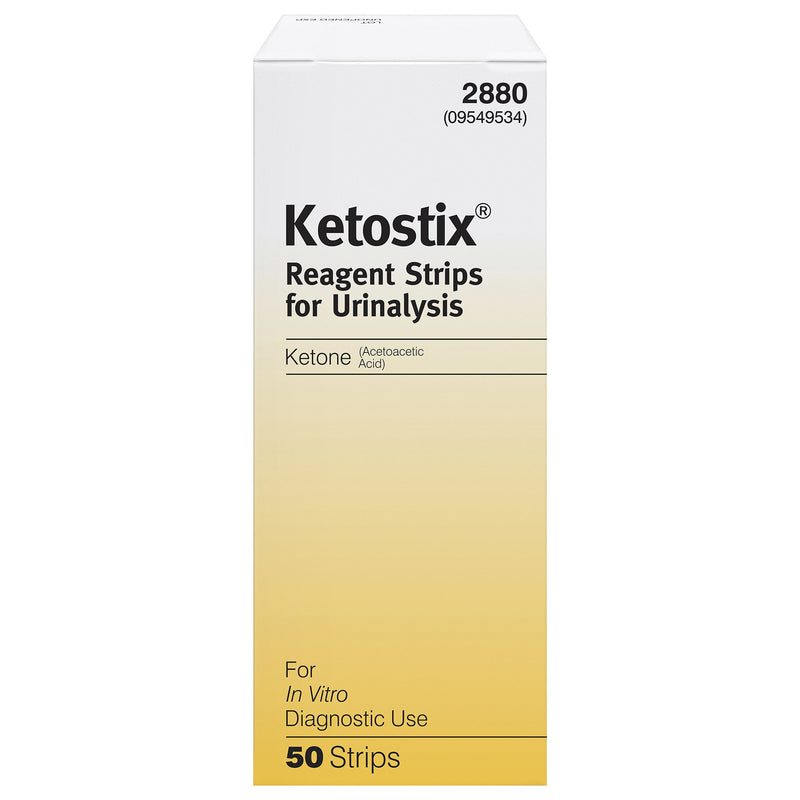 Ascensia Diabetes Care Ketostix Urinalysis Reagent for Ketone Dip-and-Read test (24/CS)