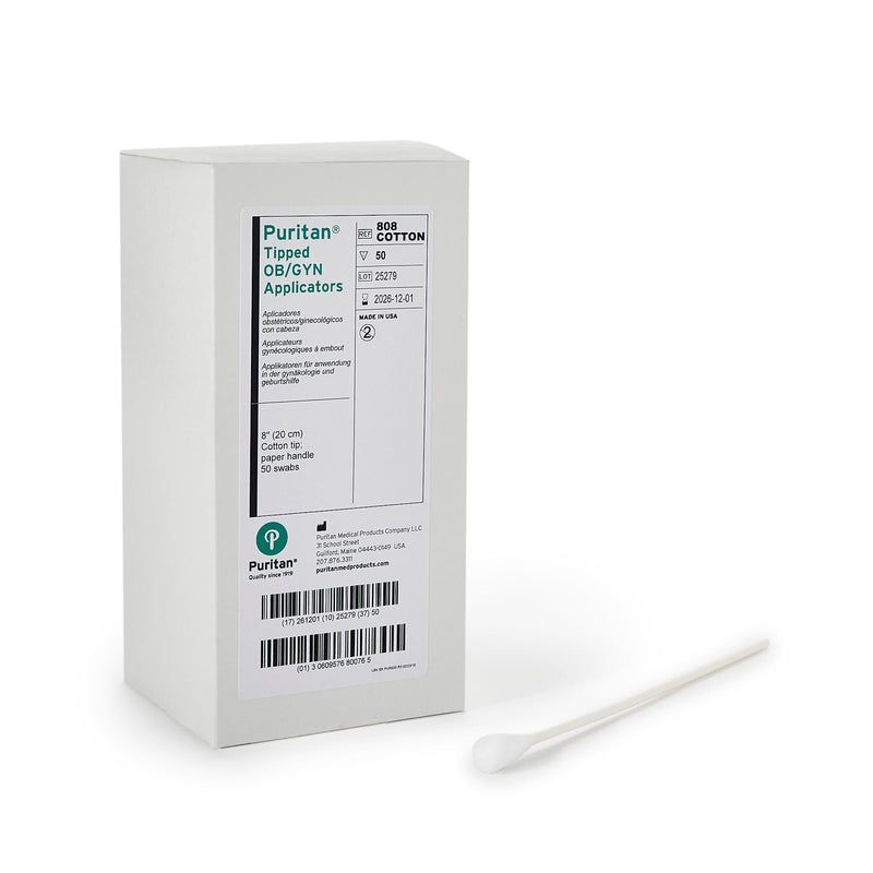 Puritan OB/GYN Swabstick, 8-Inch Length (Case of 500)