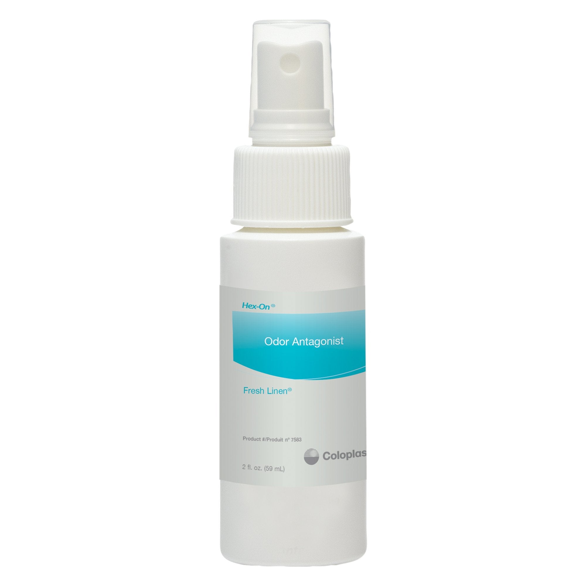 Coloplast Hex-On Liquid Deodorizer Concentrate, Fresh Linen Scent, 2-ounce bottle (12/CS) 