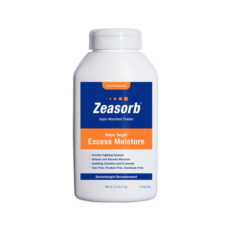 Zeasorb Super Absorbent Powder, 2.5-ounce shaker bottle (Each)