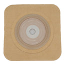 Ostomy Barrier Safe n Simple Trim to Fit, Standard Wear Flexible Tape 57 mm Flange Up to 1-3/4 Inch Opening 5 X 5 Inch (Case of 80)